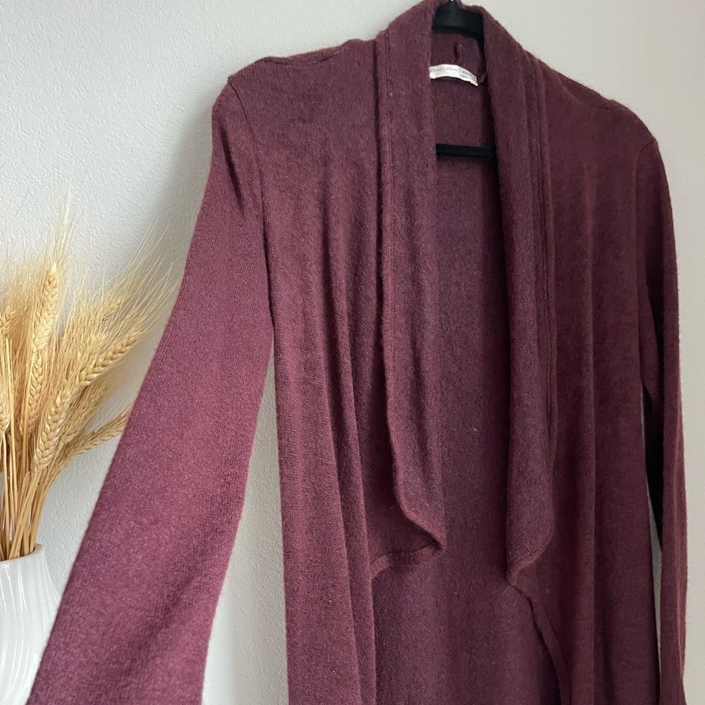 a'gaci Burgandy Cardigan - Size S - Picture 2 of 4